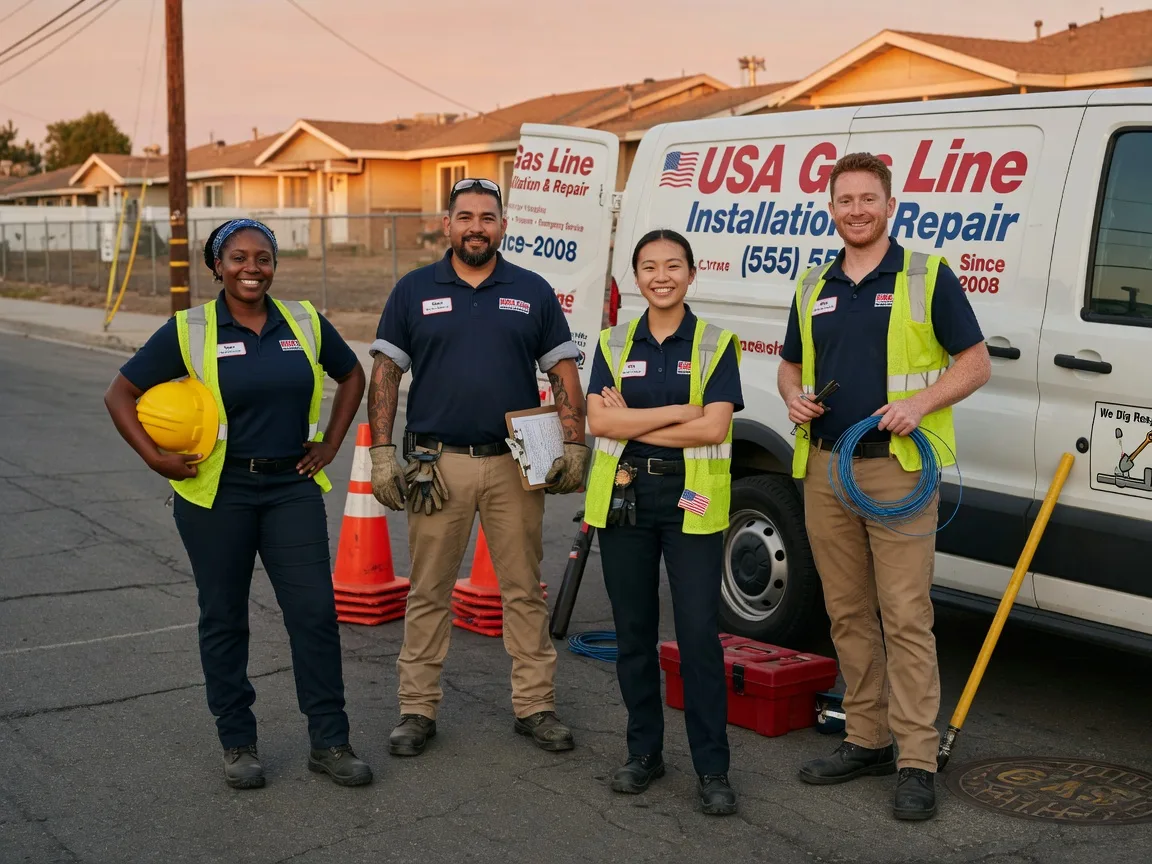 Gas Line Installation company in Levant, KS